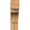 Ekena Millwork Westlake Block Rough Sawn Bracket, Western Red Cedar, 6"W x 22"D x 22"H BKT06X22X22WTL05RWR - alternate 2